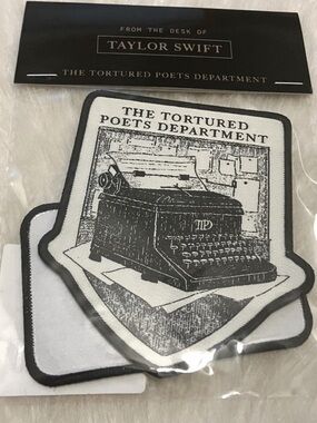 🎵NIP! Taylor Swift The Tortured Poets Department TTPD Patch Set